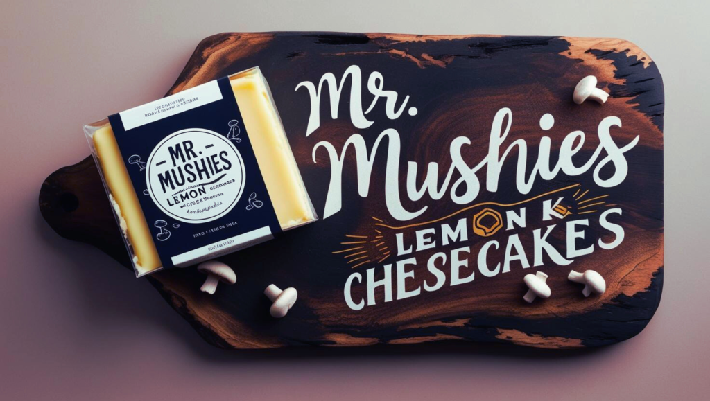 Mr Mushies Lemon Cheesecake